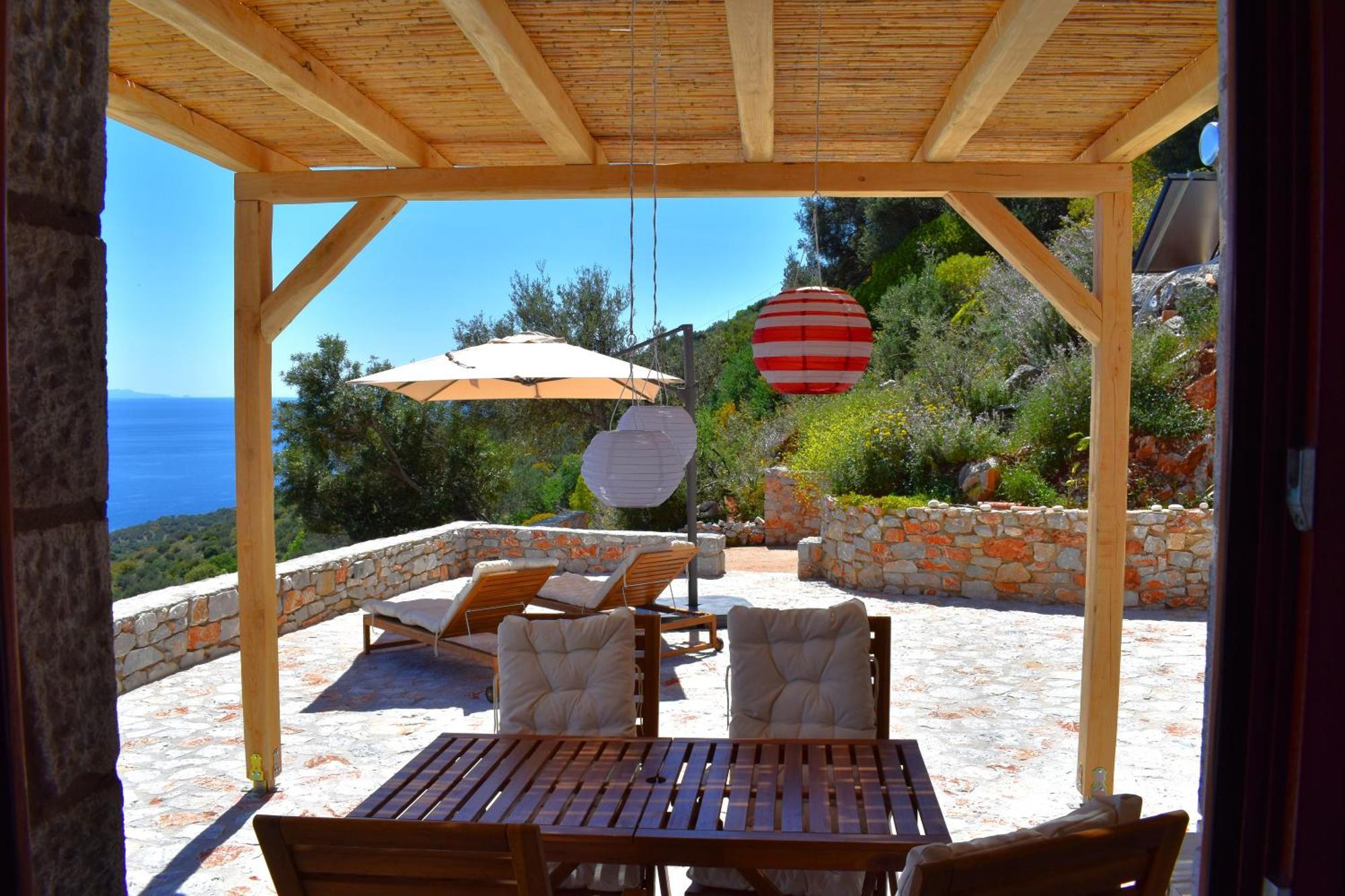 Villa Mystic Mani Argilia Exterior foto