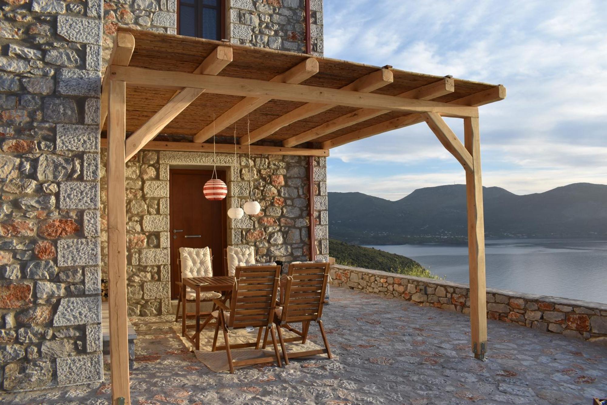 Villa Mystic Mani Argilia Exterior foto