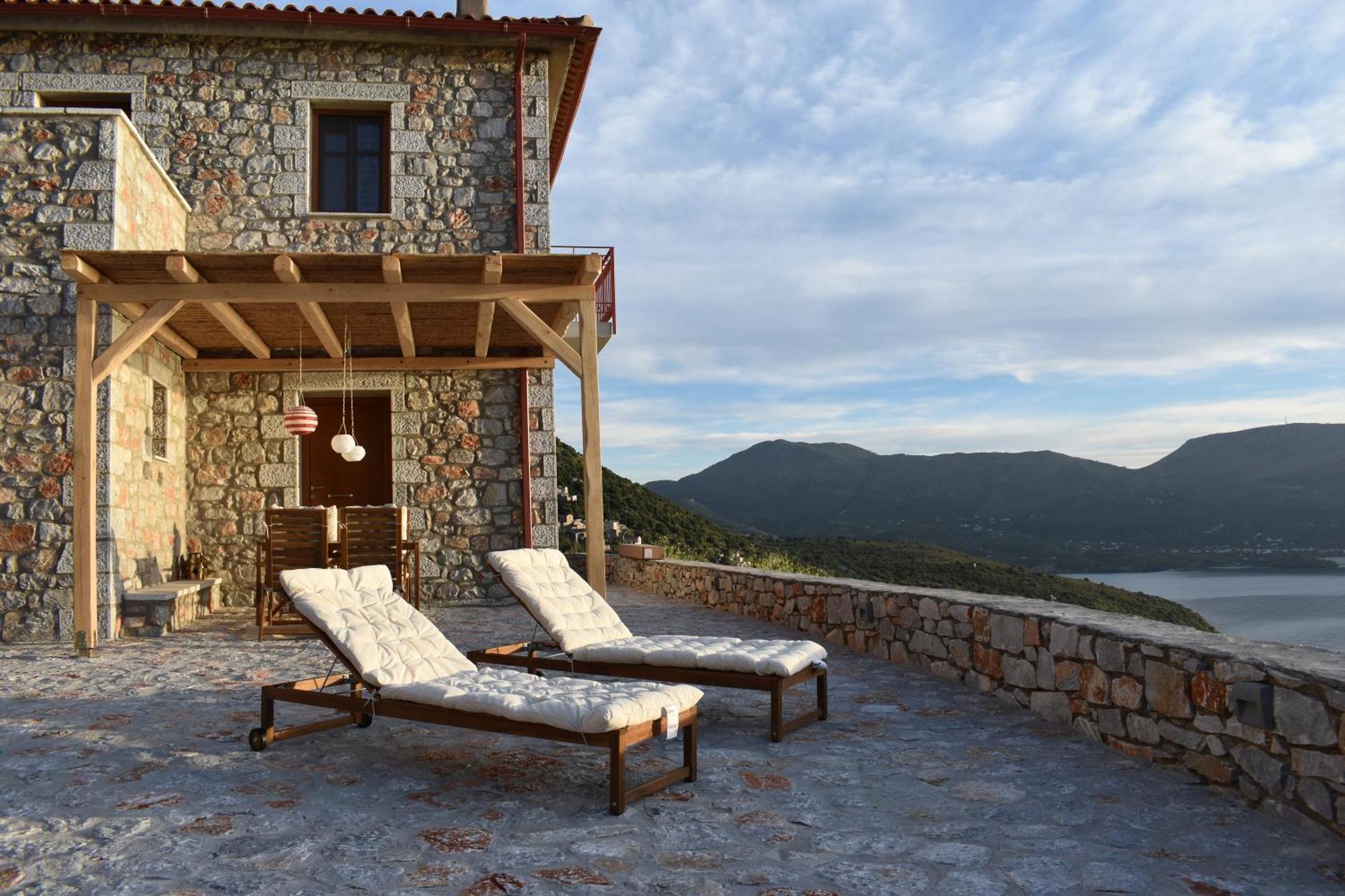Villa Mystic Mani Argilia Exterior foto