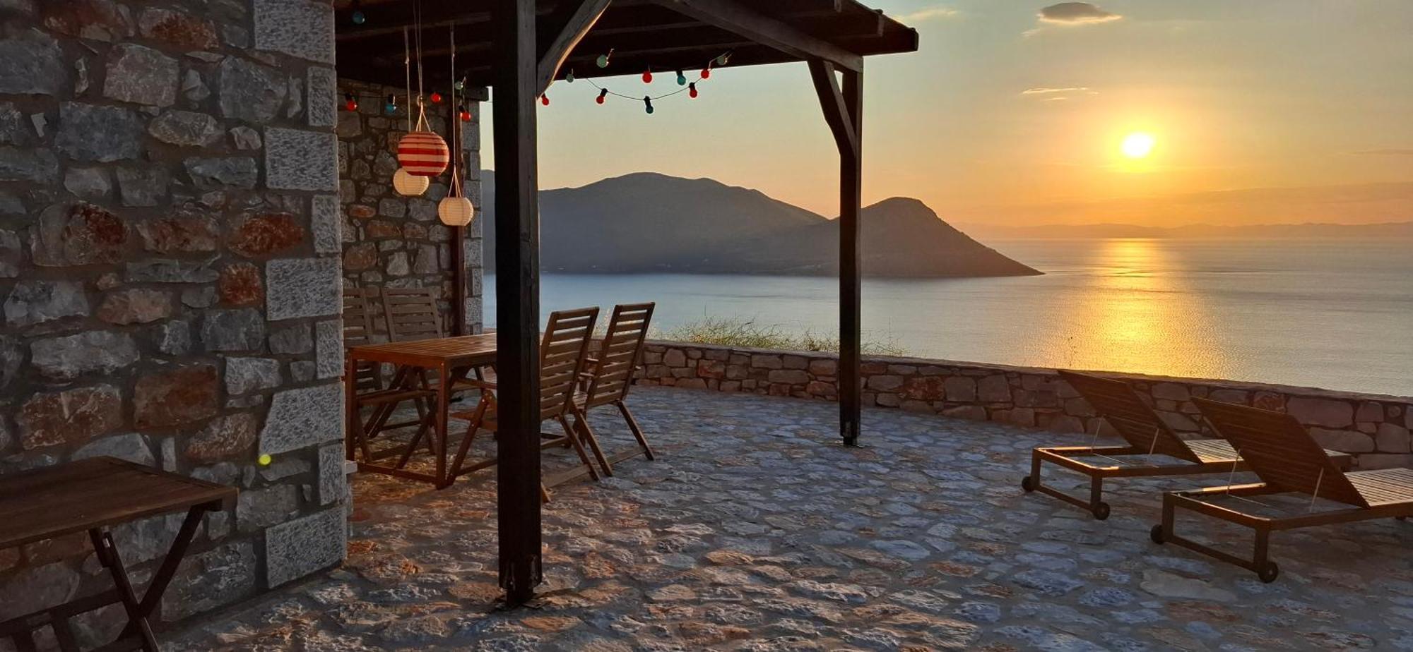 Villa Mystic Mani Argilia Exterior foto
